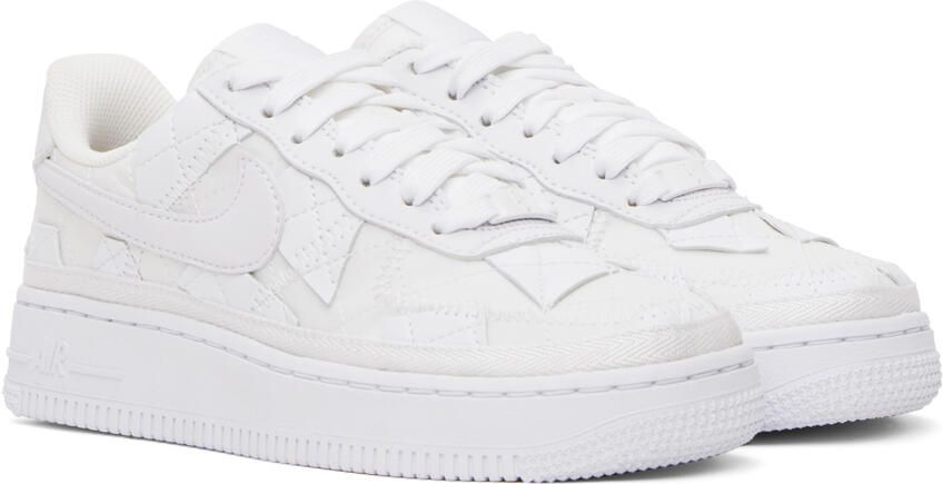 Nike White Billie Eilish Edition Air Force 1 Sneakers - Picture 2