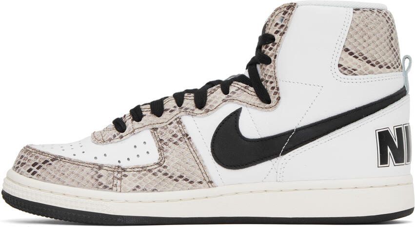 Nike White Terminator High Sneakers - Picture 3