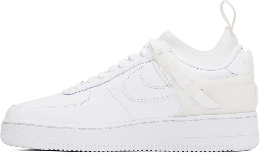 Nike White Undercover Edition Air Force 1 Sneakers - Picture 4