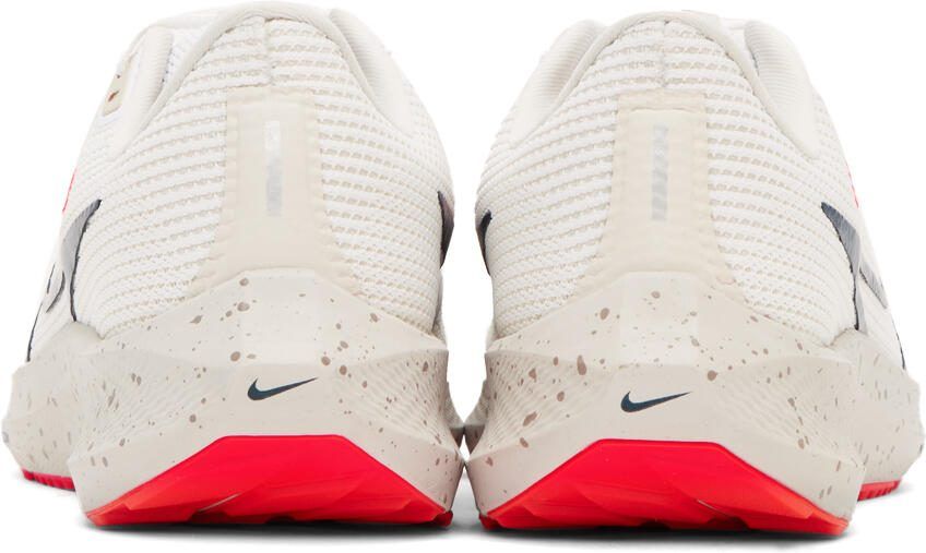 Nike White Zoom Pegasus 40 Sneakers