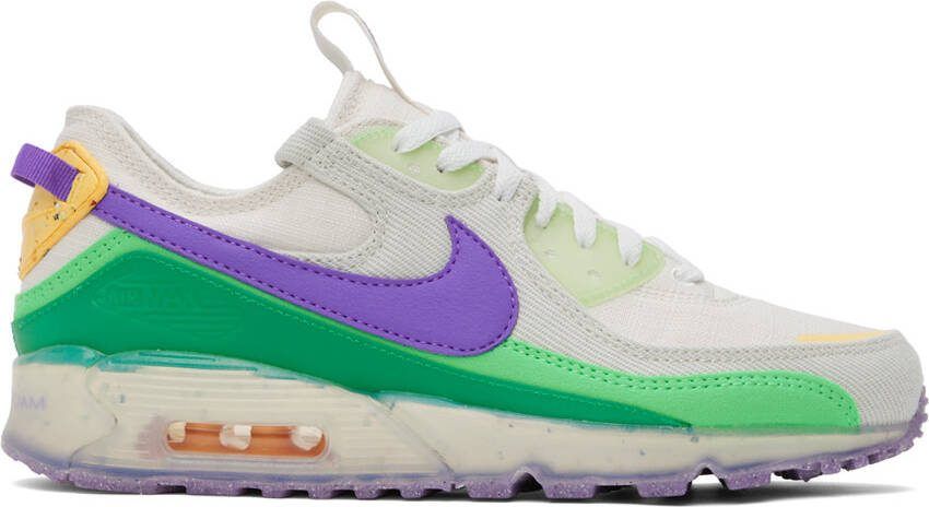 Nike Off-White  Green Air Max Terrascape 90 Sneakers - Picture 5