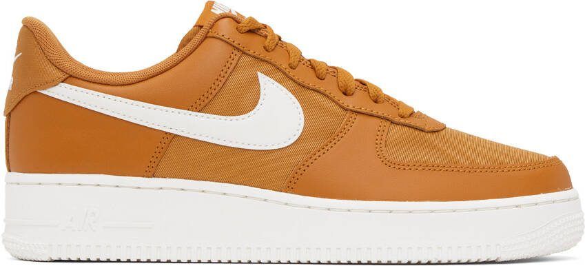 Nike Orange Air Force 1 '07 LV8 NOS Sneakers - Picture 5