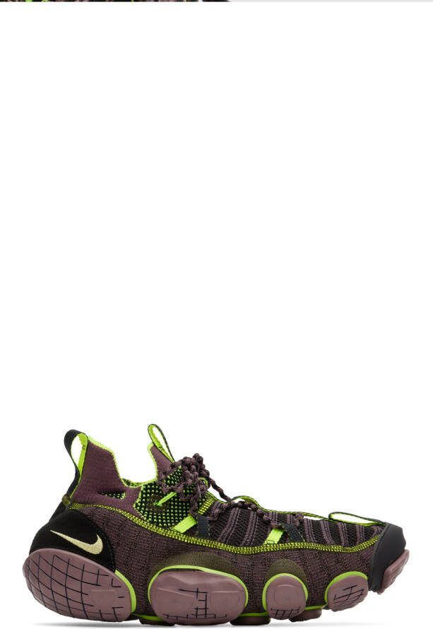 Nike Purple  Black ISPA Link Sneakers - Picture 3