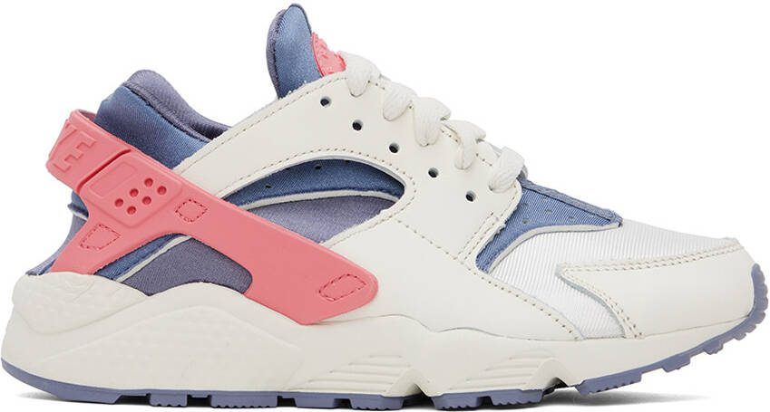 Nike Purple  Off-White Air Huarache Sneakers - Picture 5