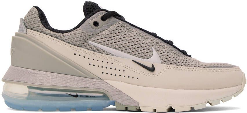 Nike Taupe  Gray Air Max Pulse Sneakers - Picture 5