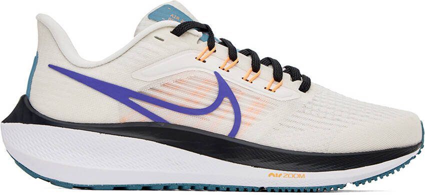Nike White Air Zoom Pegasus 39 Sneakers - Picture 5