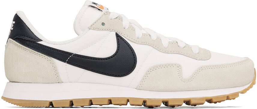 Nike White  Black Air Pegasus 83 Sneakers - Picture 8