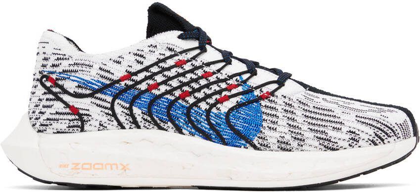 Nike White  Blue Pegasus Turbo Next Nature Sneakers - Picture 4