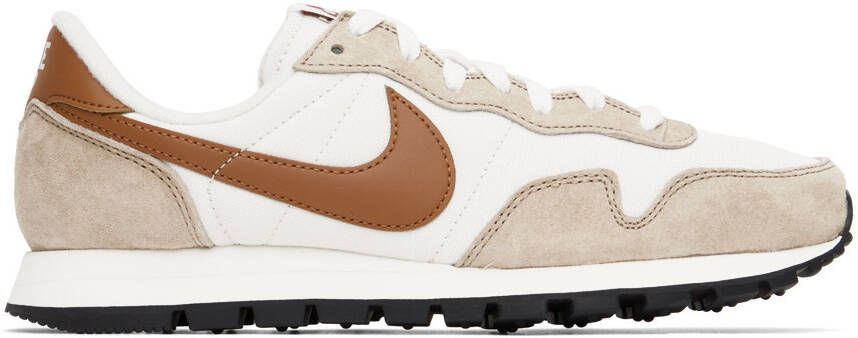 Nike White  Brown Air Pegasus '83 PRM Sneakers - Picture 5