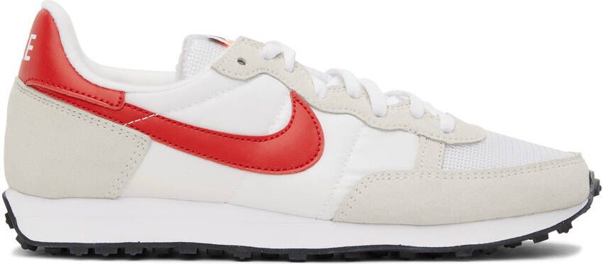 Nike White  Red Challenger OG Sneakers - Picture 5