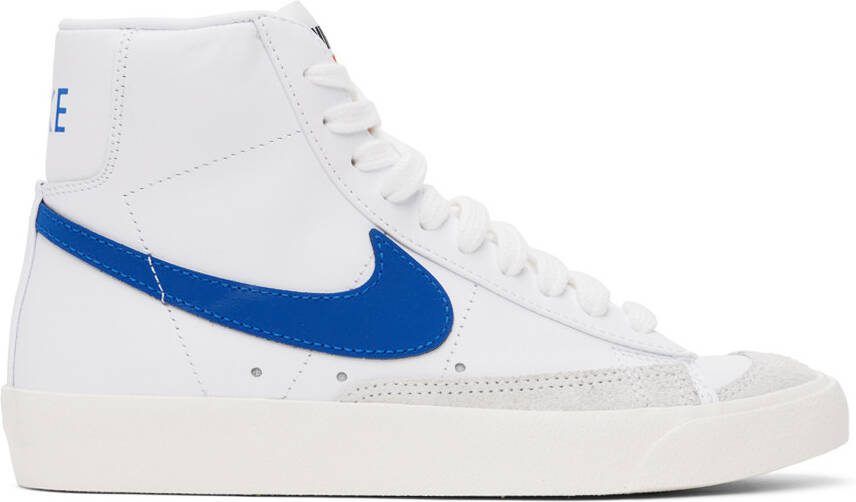 Nike White Blazer Mid '77 Vintage Sneakers - Picture 5