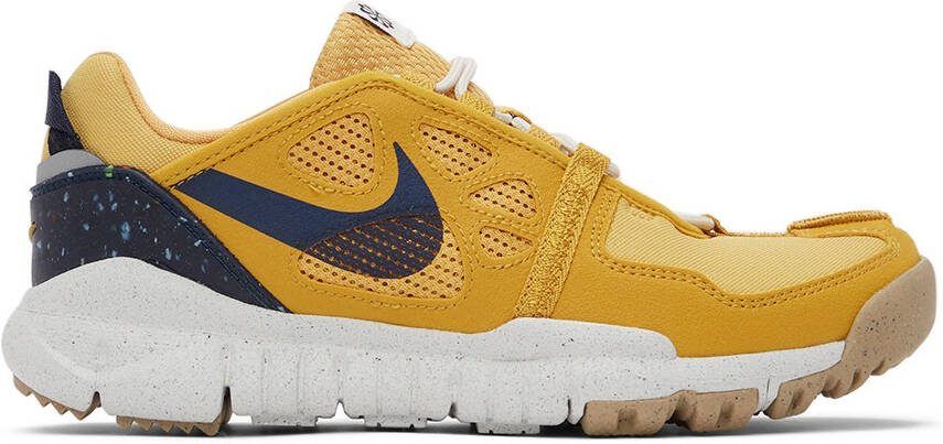 Nike Yellow  Blue Free Terra Vista Sneakers - Picture 5