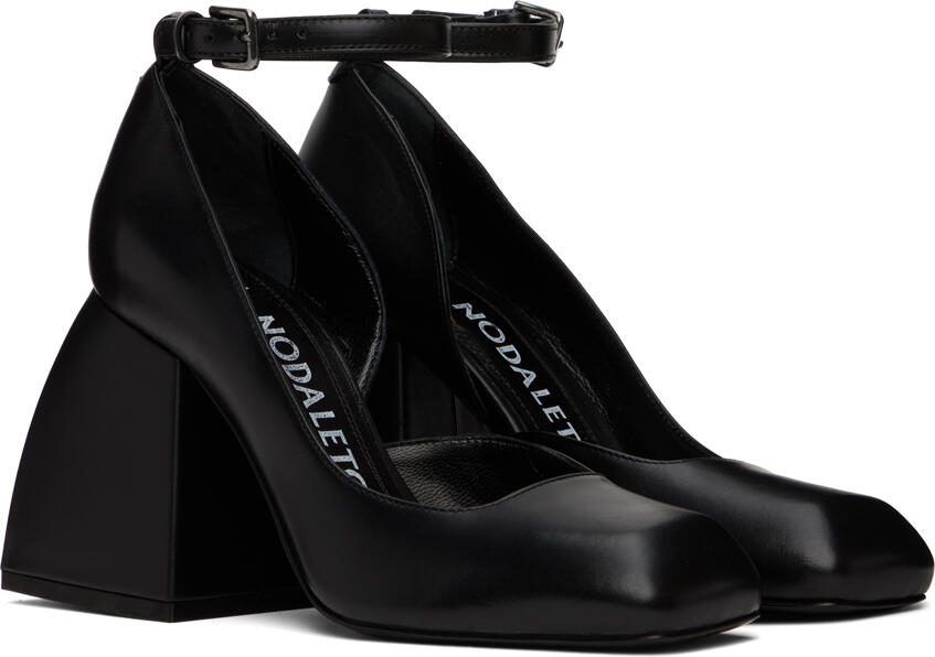 Nodaleto Black Bulla Pia Heels - Picture 3