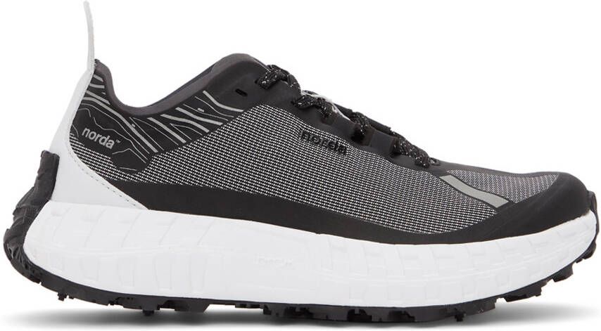 Norda Black  White ' 001' Sneakers