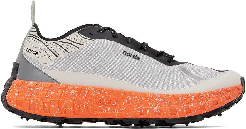 Norda Off-White  Orange 001 G+ Spike Sneakers - Picture 5