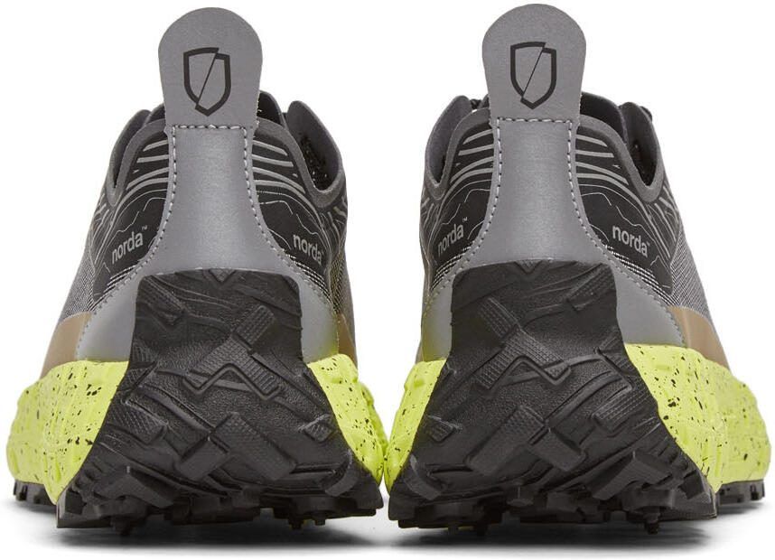 Norda Black  Yellow 001 LTD Edition Sneakers - Picture 2