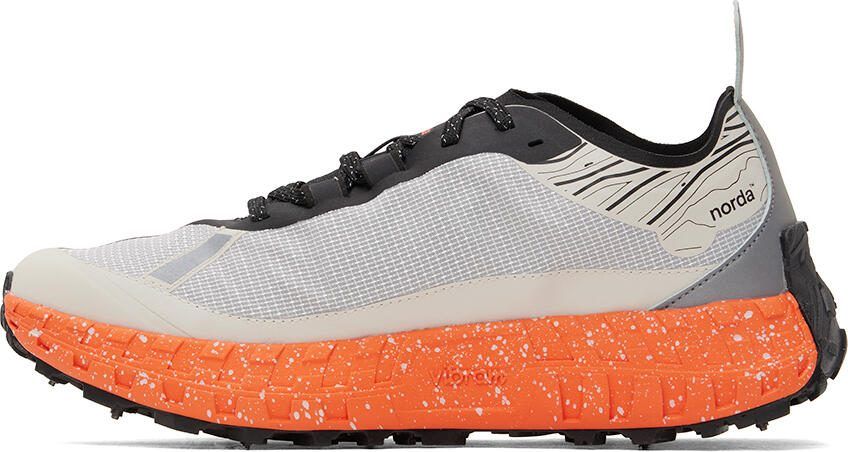 Norda Off-White  Orange 001 G+ Spike Sneakers - Picture 3