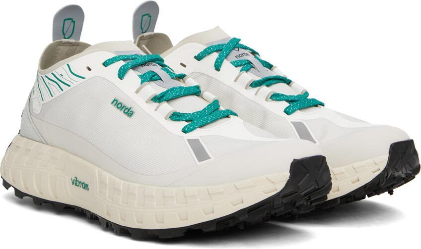 Norda Off-White  Green ' 001' Sneakers - Picture 2
