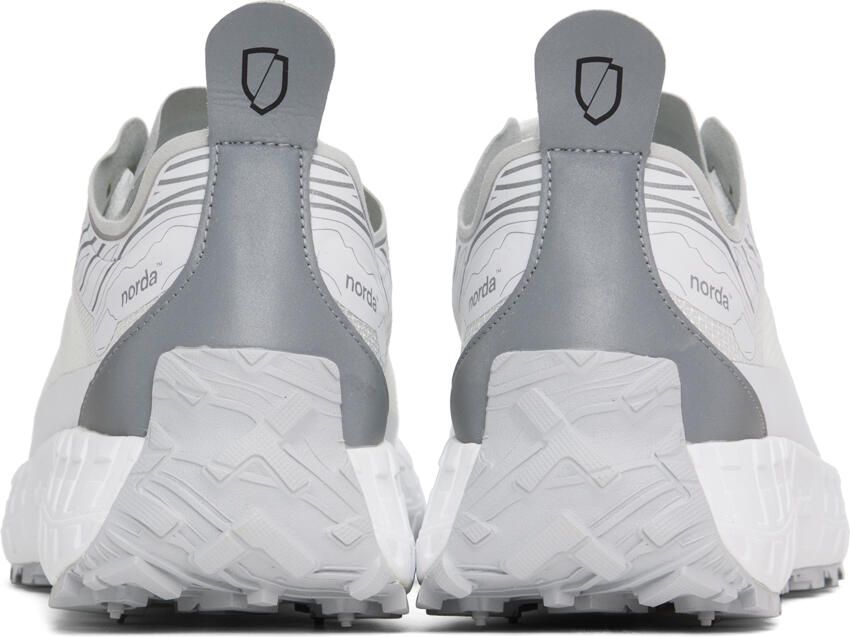 Norda White  Silver ' 001' Sneakers
