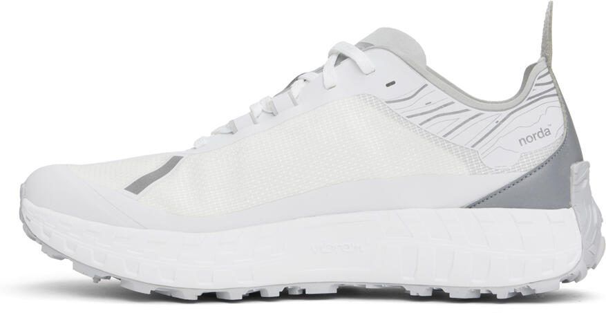 Norda White  Silver ' 001' Sneakers - Picture 3
