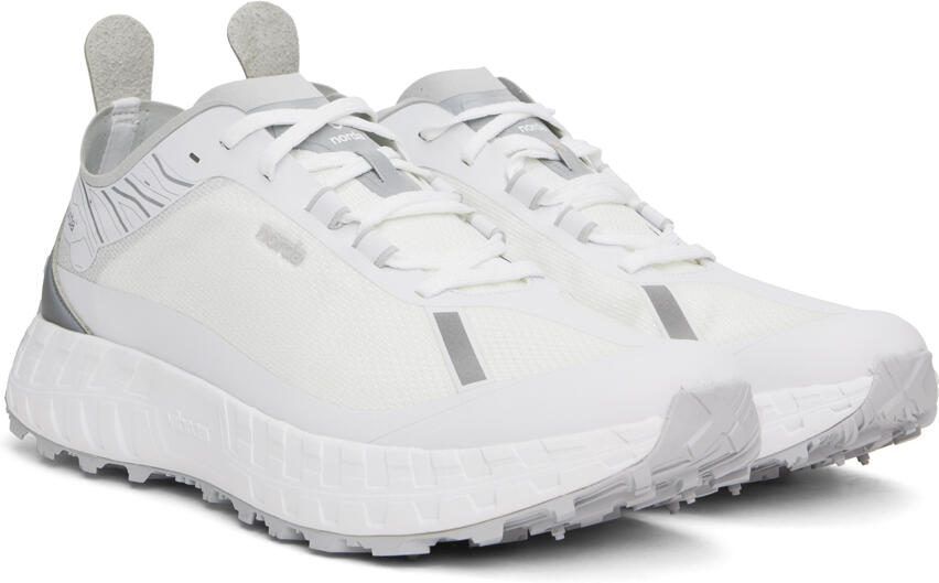 Norda White  Silver ' 001' Sneakers - Picture 2