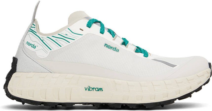 Norda Off-White  Green ' 001' Sneakers - Picture 5