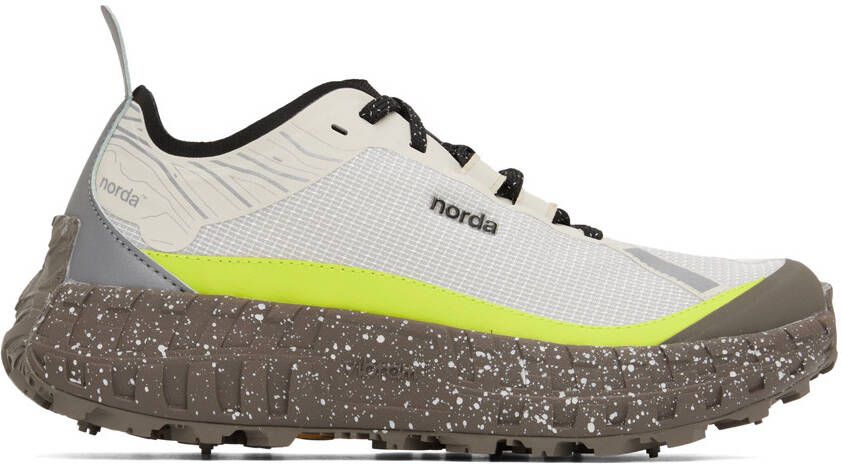 Norda White  Gray 001 LTD Edition Sneakers
