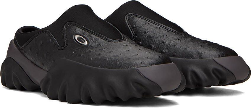 Oakley Factory Team Black Ostrich Chop Saw Sneakers - Picture 2