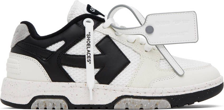 Off-White  Black Slim Out Of Office Sneakers - Picture 5
