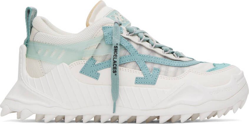 Off-White  Blue Odsy 1000 Sneakers - Picture 3