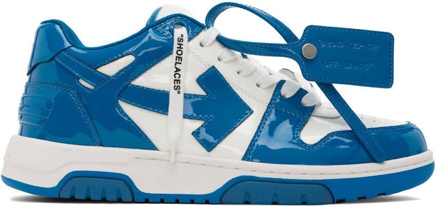 Off-White  Blue Out Of Office Sneakers - Picture 4
