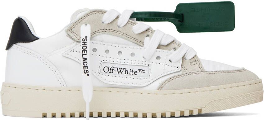 Off-White  Gray 5.0 Sneakers
