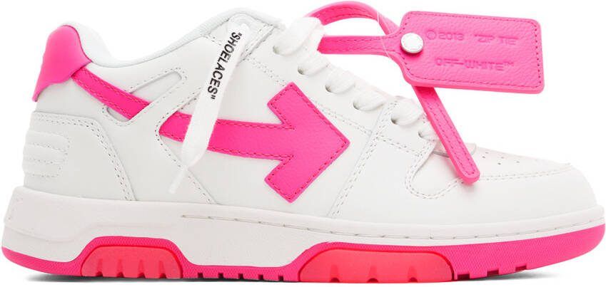Off-White  Pink Out Of Office Sneakers - Picture 5