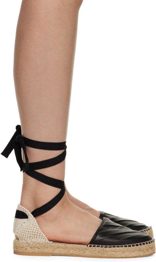 Off-White Black  Beige Diag Espadrilles - Picture 5