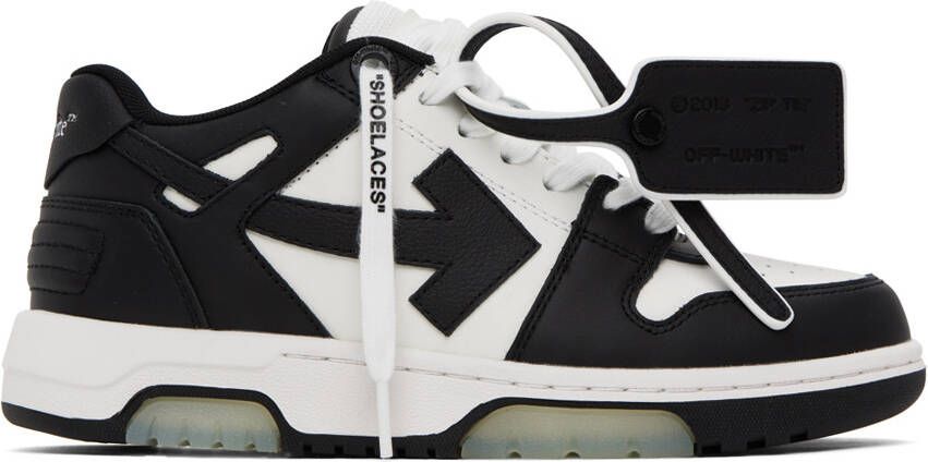 Off-White Black  White Out Of Office Sneakers - Picture 5