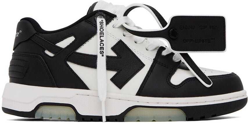Off-White Black  White Out Of Office Sneakers - Picture 5