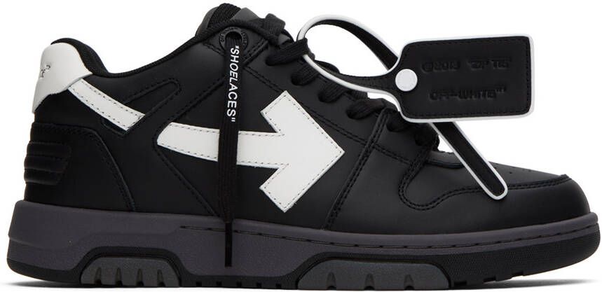 Off-White Black Out Of Office Sneakers - Picture 4