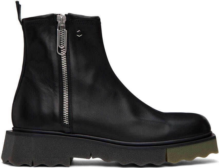 Off-White Black Sponge Boots