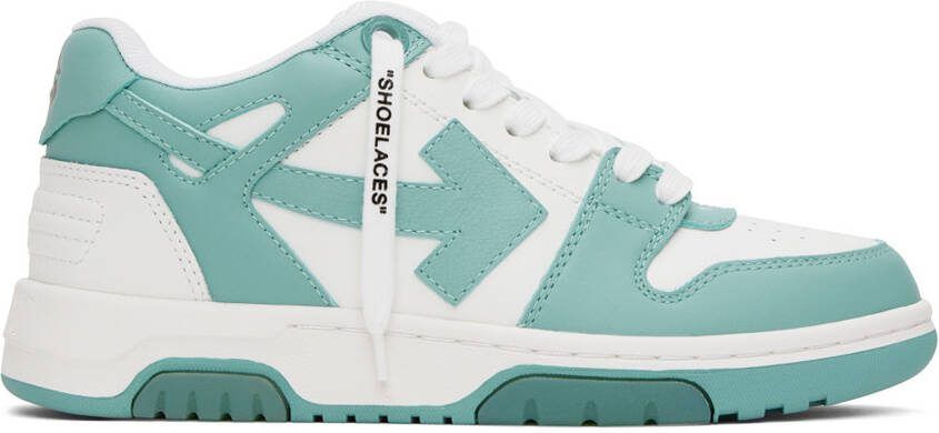 Off-White Blue  White Out Of Office Sneakers - Picture 5