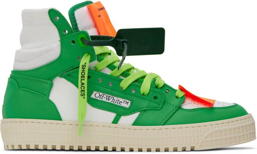 Off-White Green  White 3.0 Off Court Sneakers - Picture 5