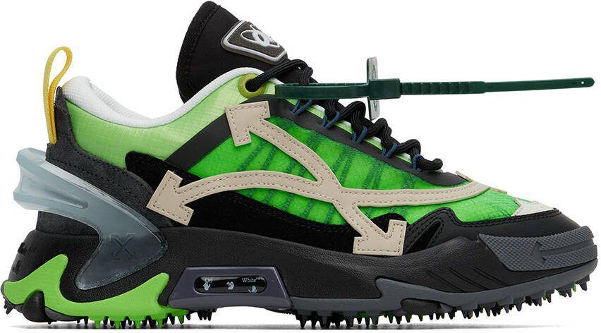 Off-White Green Odsy-1000 Sneakers - Picture 5