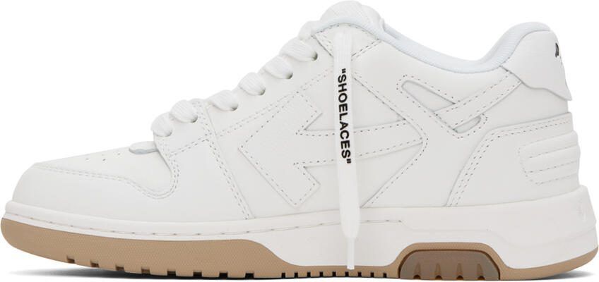 Off-White  Beige Out Of Office 'For Walking' Sneakers - Picture 3