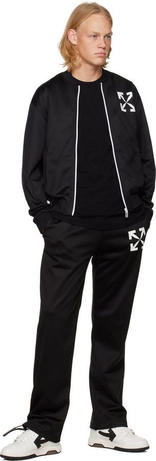 Off-White  Black 'Out Of Office' Sneakers - Picture 4