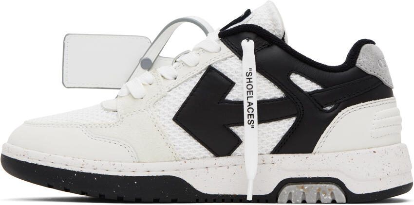 Off-White  Black Slim Out Of Office Sneakers - Picture 3