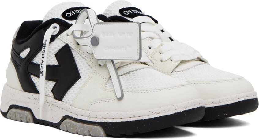 Off-White  Black Slim Out Of Office Sneakers - Picture 2