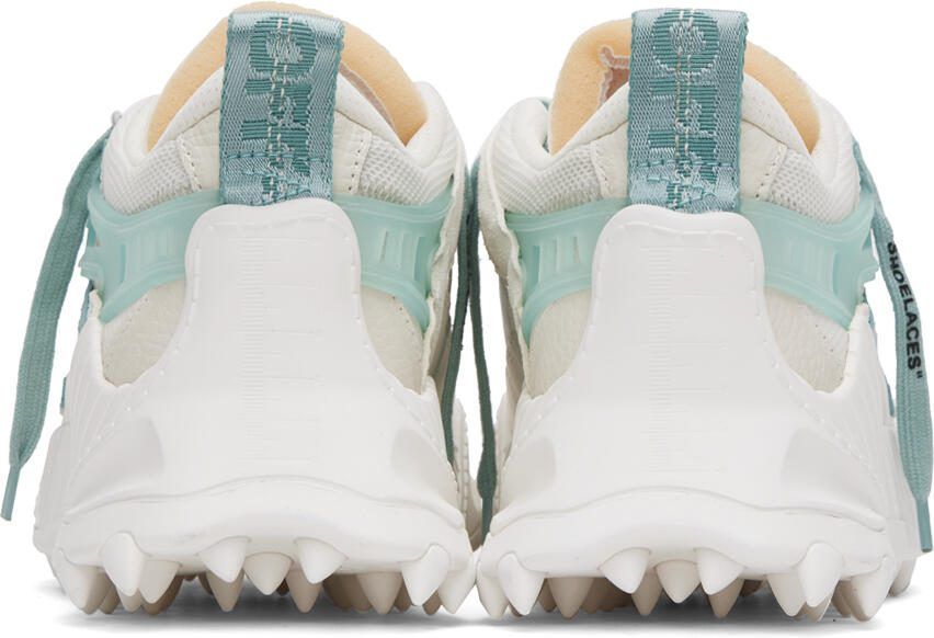 Off-White  Blue Odsy 1000 Sneakers - Picture 4