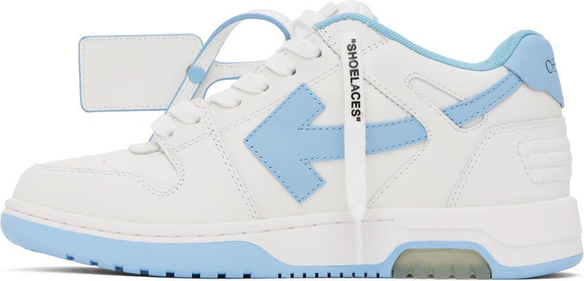 Off-White  Blue Out Of Office Sneakers - Picture 3