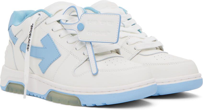 Off-White  Blue Out Of Office Sneakers - Picture 2