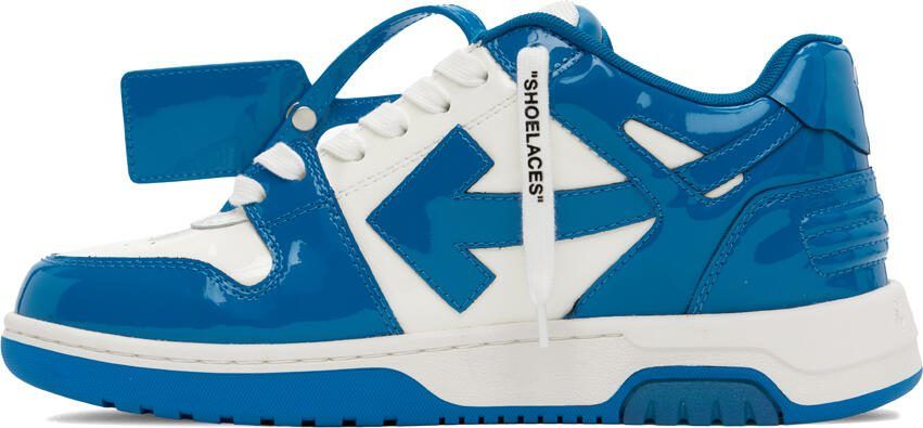 Off-White  Blue Out Of Office Sneakers - Picture 3