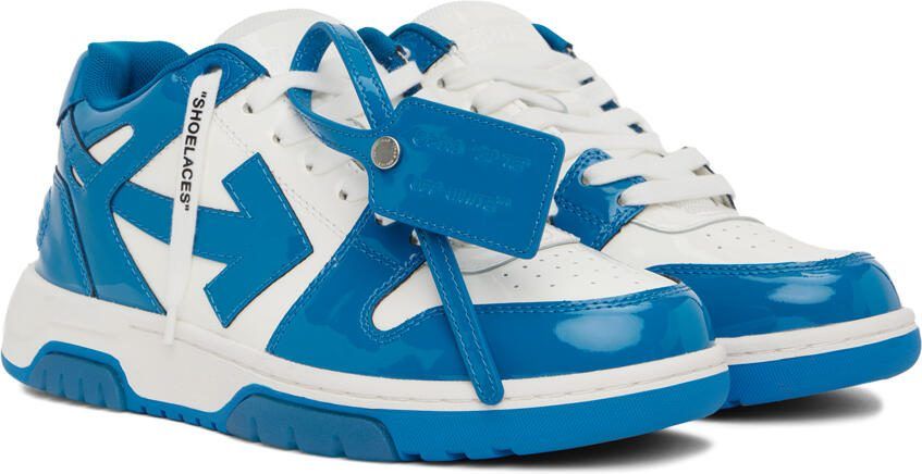 Off-White  Blue Out Of Office Sneakers - Picture 2
